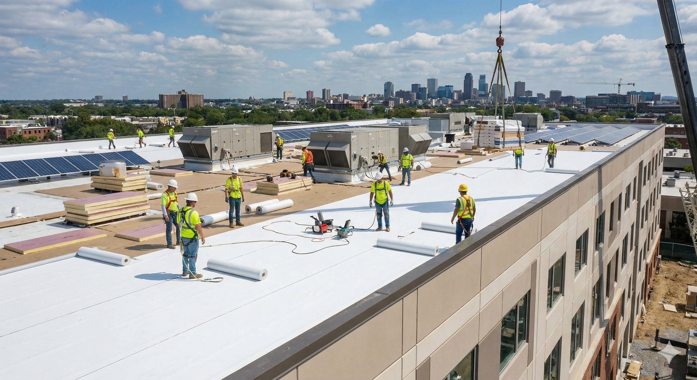 Commercial roofing solutions